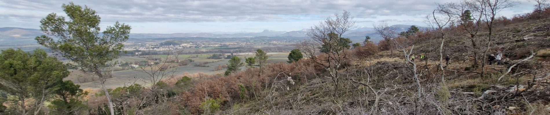 Randonnée Marche Puygiron -  Puygiron 