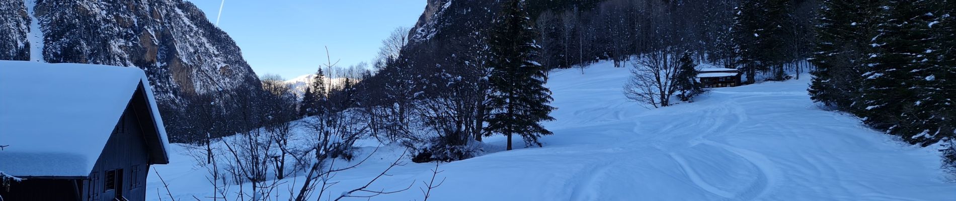 Randonnée Raquettes à neige Pralognan-la-Vanoise - Pralognan Les Granges  - Photo