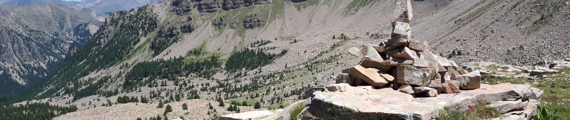 Excursión Senderismo Saint-Dalmas-le-Selvage - St Delmas de Selvage aux cols de Braisse et Sanguiniere - Photo