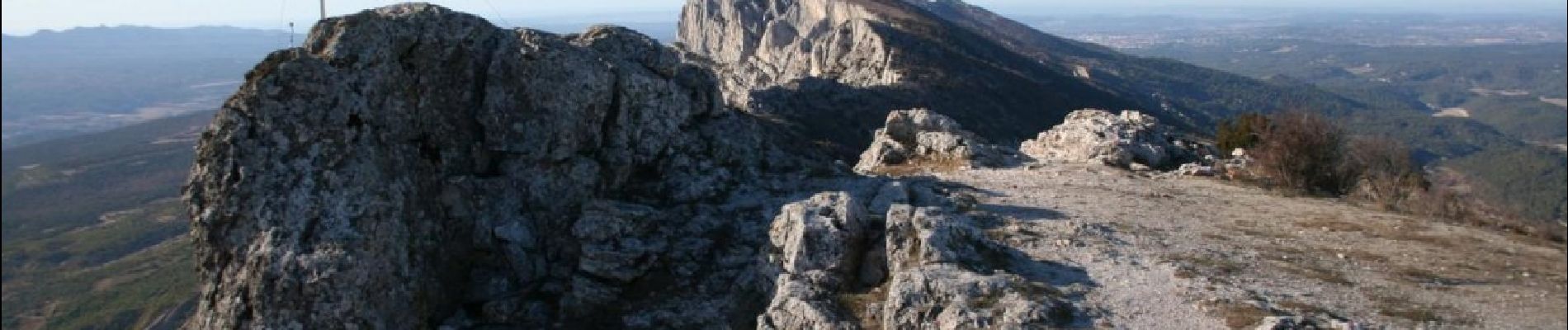 Randonnée Marche Vauvenargues - La Ste Victoire. Le Pic des Mouches - Photo