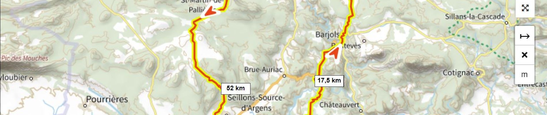 Tocht Wegfiets Saint-Maximin-la-Sainte-Baume - St Max Varages D+840m - Photo