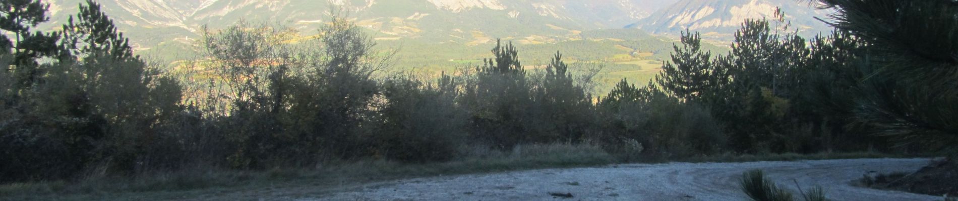 Punto de interés Montmaur-en-Diois - Paysage de montagnes - Photo