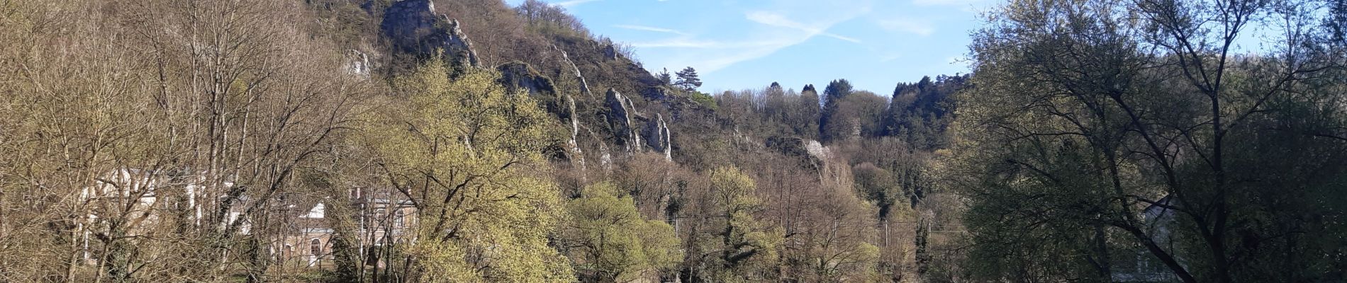 Randonnée Marche Comblain-au-Pont - pont de sçay . oneux . comblain-au-pont . tour st Martin . roches noires . pic Napoléon.  pont sçay  - Photo