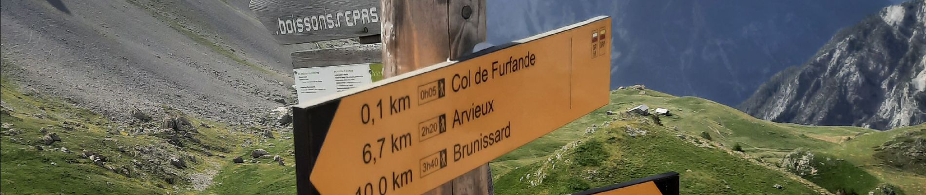 Tocht Stappen Arvieux - refuge furfande.col furfandenpic vacivié.pic gazon.retour par lac vialet. - Photo