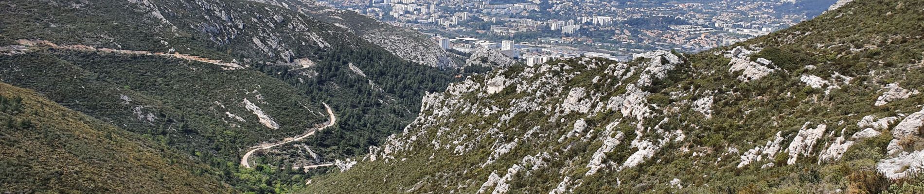 Percorso Marcia Marsiglia - Le Mont St Cyr par la Barasse  - Photo