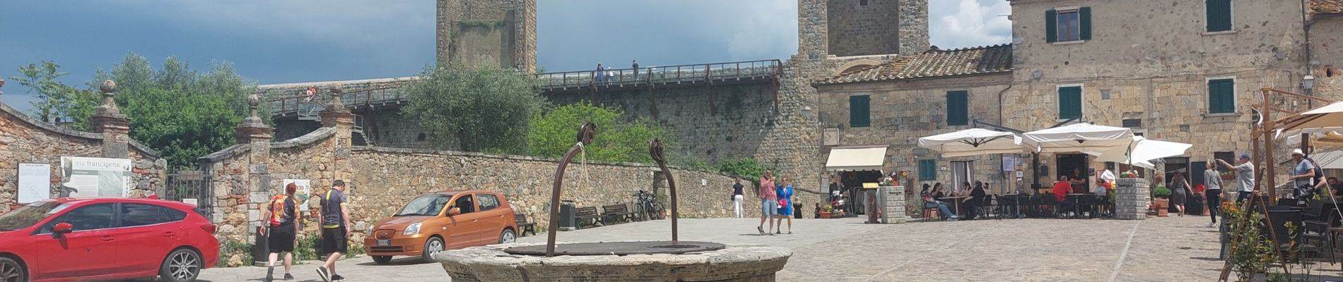 Trail Walking Colle di Val d'Elsa - CR_Francigena_DD_40_Colle-Di-Val-D-Elsa_Monteriggioni_20230522 - Photo