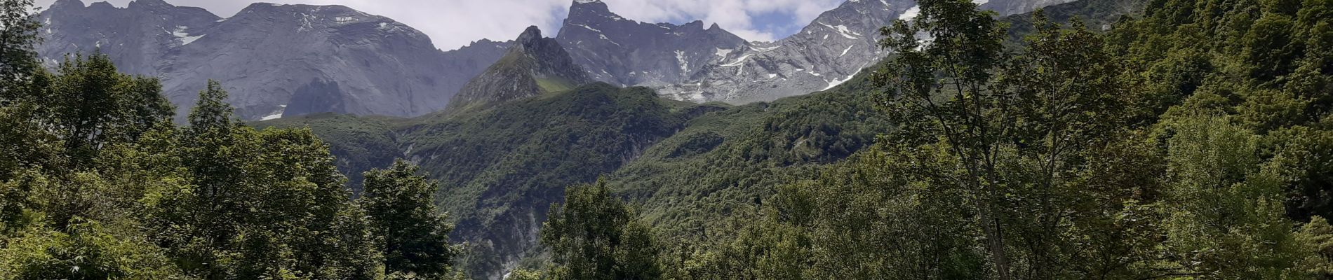 Tour Wandern Champagny-en-Vanoise - Depuis le refuge Laisonnay d'en bas au refuge de la Glicière - Photo