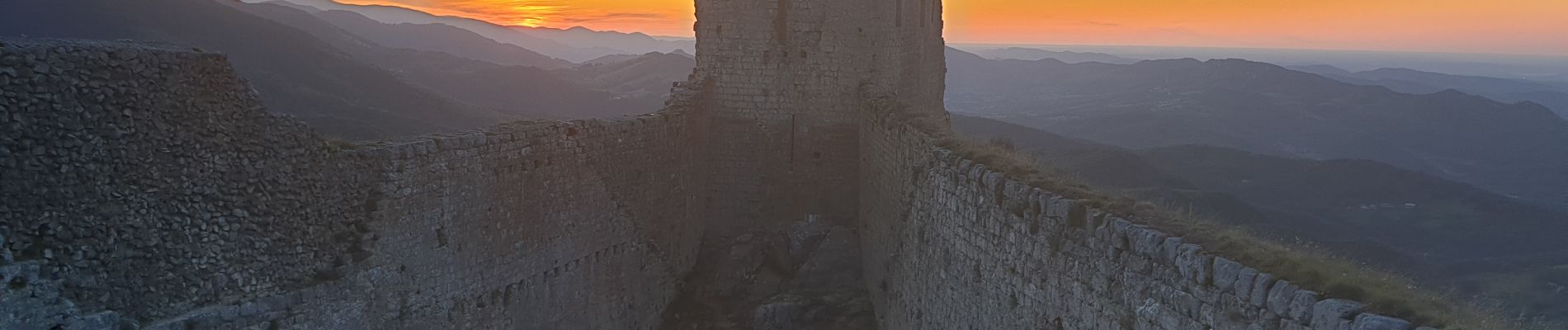 Trail Walking Montségur - 03 et 04 - MONTSEGUR COMUS SORGEAT - Chemin des Bons-Hommes  GR107 - Photo