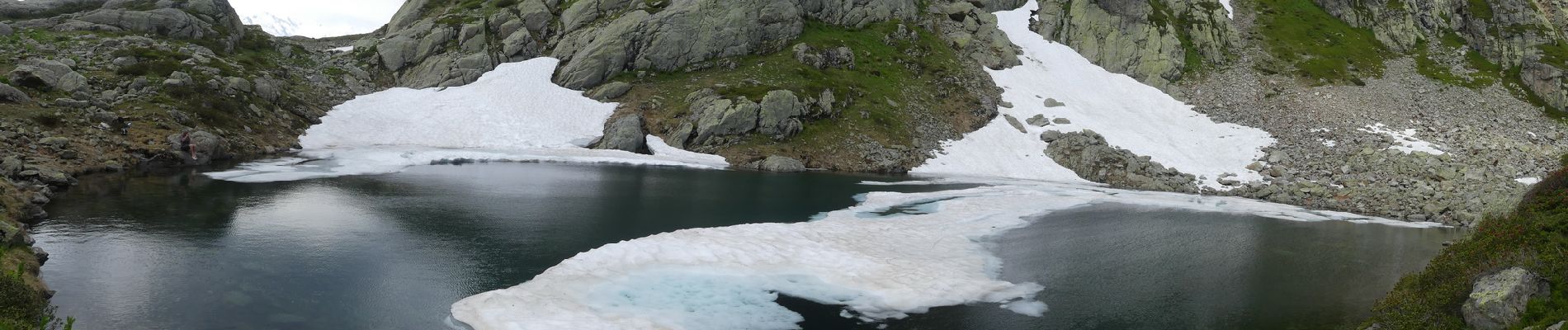 Tocht Stappen Vallorcine - Lac de la Rémuaz - Col des Montets - Photo