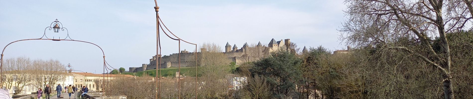 Tocht Stappen Carcassonne - Carcassonne 26-03-2022 - Photo