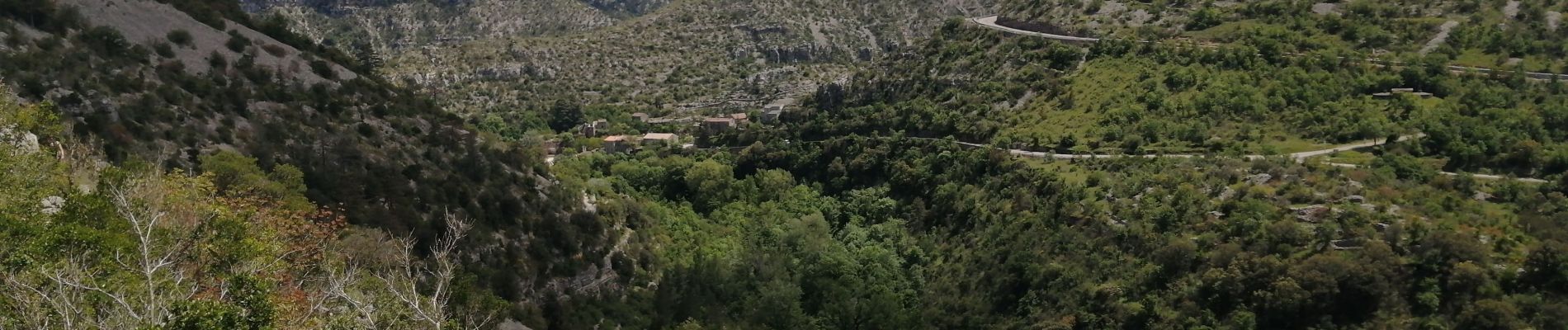 Tour Wandern Saint-Maurice-Navacelles - cirque de navacelles - Photo