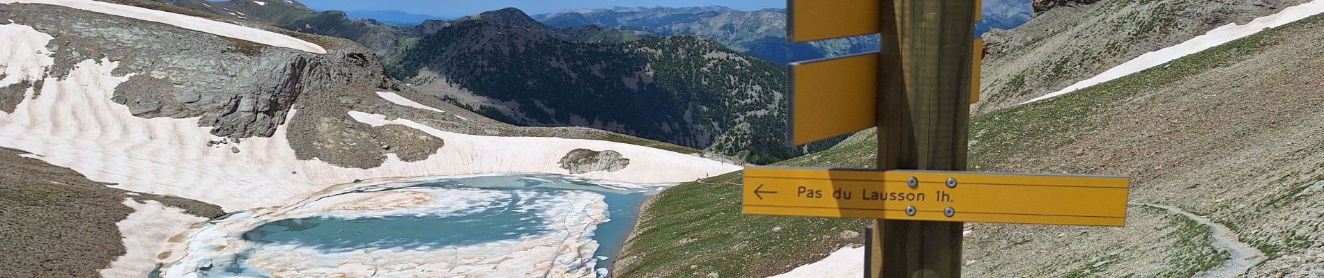 Tocht Stappen Allos - Pk du Laus - Lacs de la Petite Cayolle, des Garrets et Allos - Photo