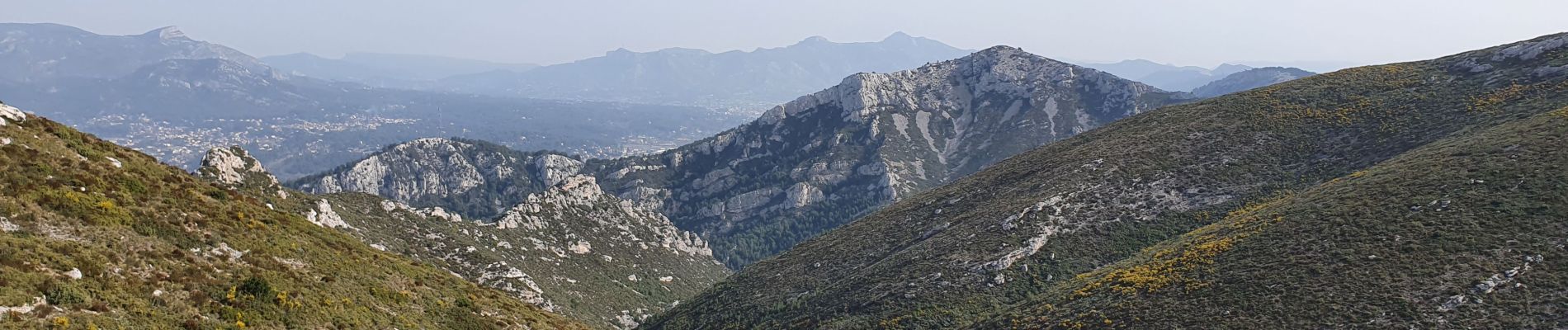 Tour Wandern Marseille - La Barasse la croix St Marcel  - Photo