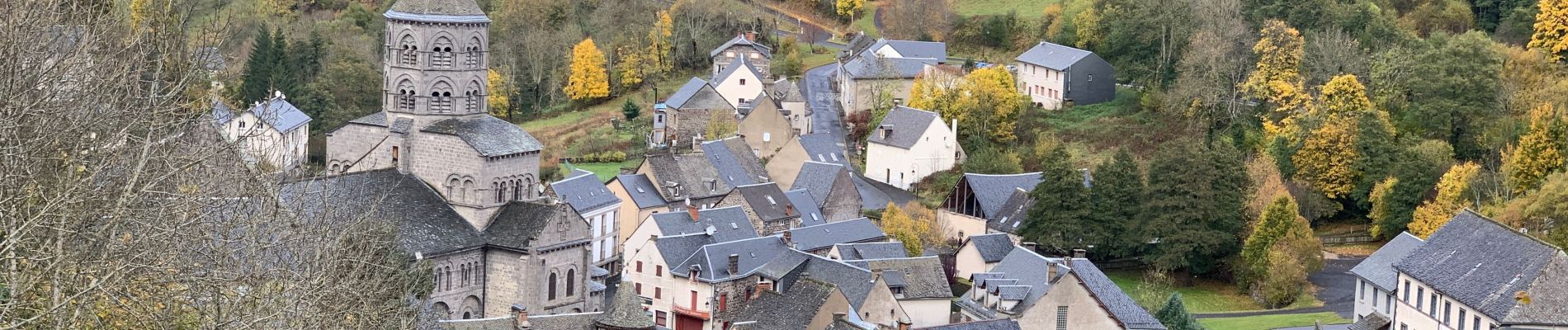 Trail Walking Orcival - La Roche Branlante  - Photo