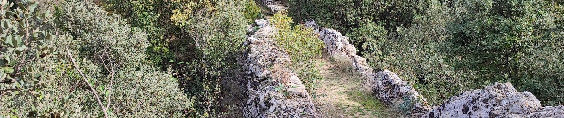 Tour Wandern Sernhac - Sernhac aqueduc tunnels Pont  - Photo