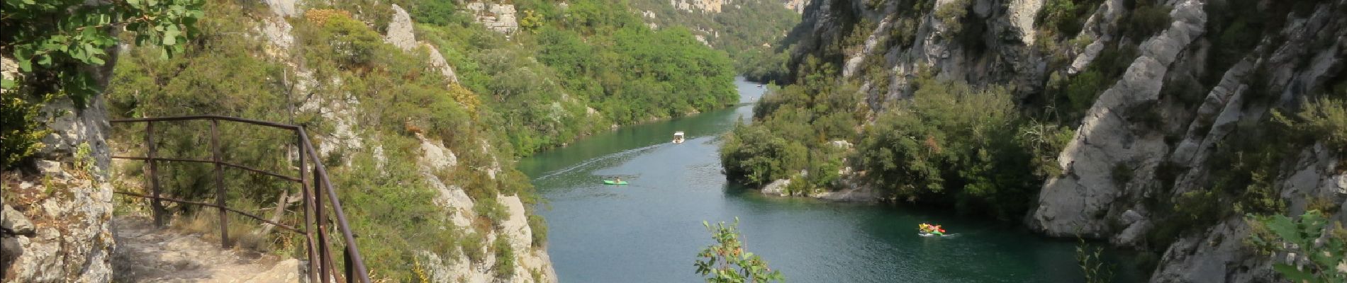 Tocht Stappen Quinson - VERDON: QUINSON - BASSES GORGES DU VERDON - SAINTE MAXIME - Photo