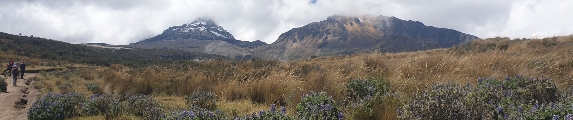 Tour Wandern Parroquia El Chaupi - montée au refuge Nuevos horizontes - Photo