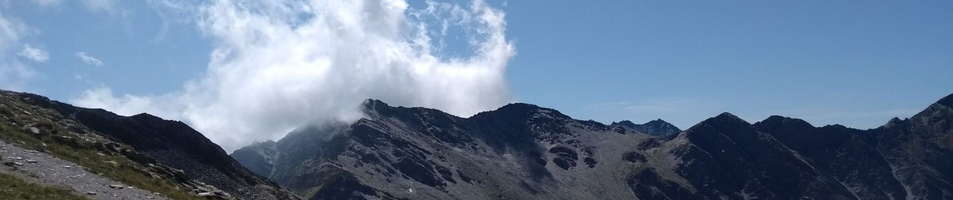 Randonnée Marche Molines-en-Queyras - 14-08-19  col Agnel -breche de ruines - Photo