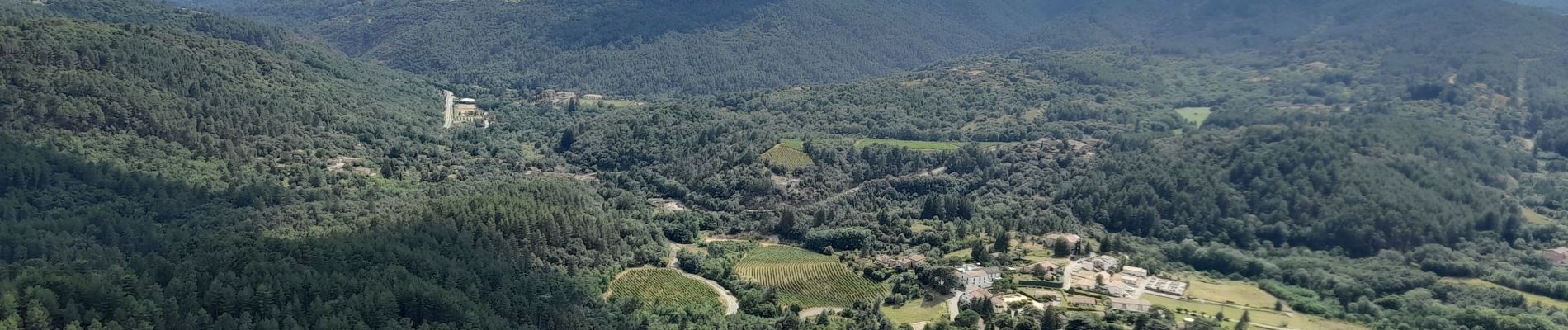 Tour Wandern Chassiers - Col de bonne entente  - Photo