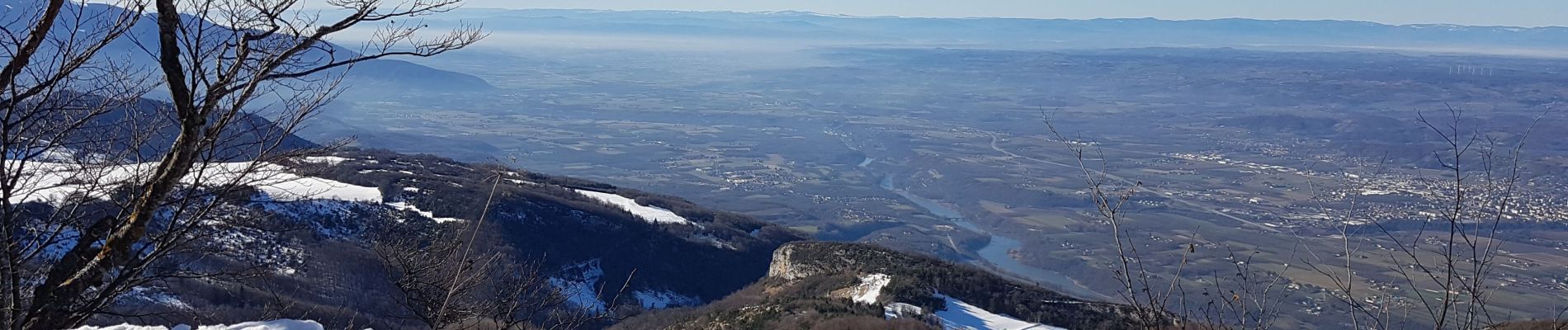 Tour Schneeschuhwandern Malleval-en-Vercors - Les Coulmes - De Patente au Pas de Pré Bourret - Photo