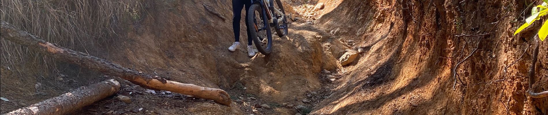 Trail Mountain bike Les Adrets-de-l'Estérel - Esterel 2 : Fait 2022 lac St Cassien depuis Les Adrets retour par lac Lavellan - Photo