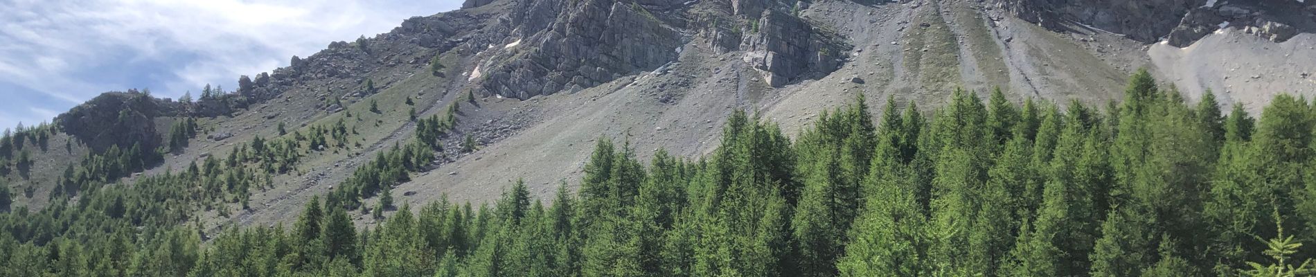 Randonnée Marche Enchastrayes - Chapeau du Gendarme (Ubaye) - Photo