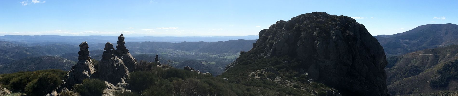 Randonnée Marche Jaujac - Jaujac/Monteils-Pic de Ladenne-Courcoussa - Photo