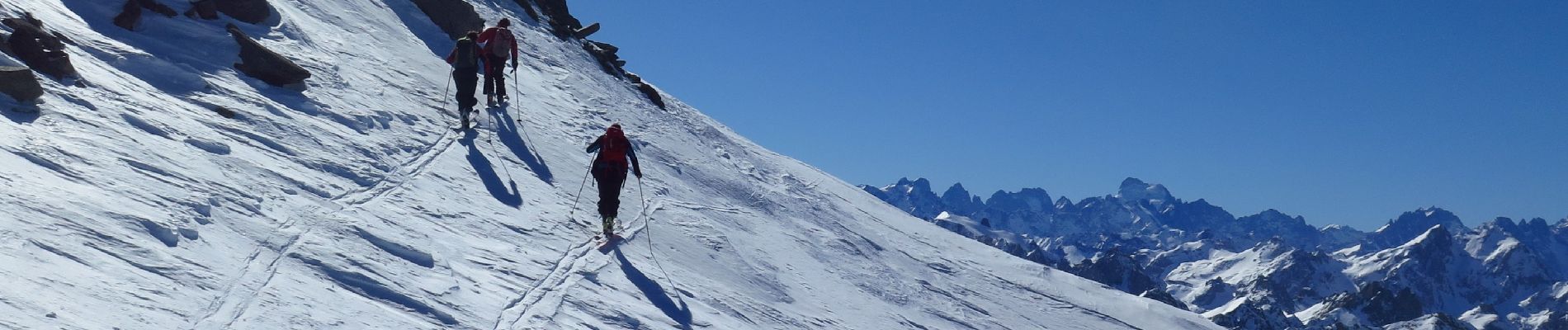 Percorso Sci alpinismo Valmeinier - Roche Noire de Valmeinier en boucle - Photo