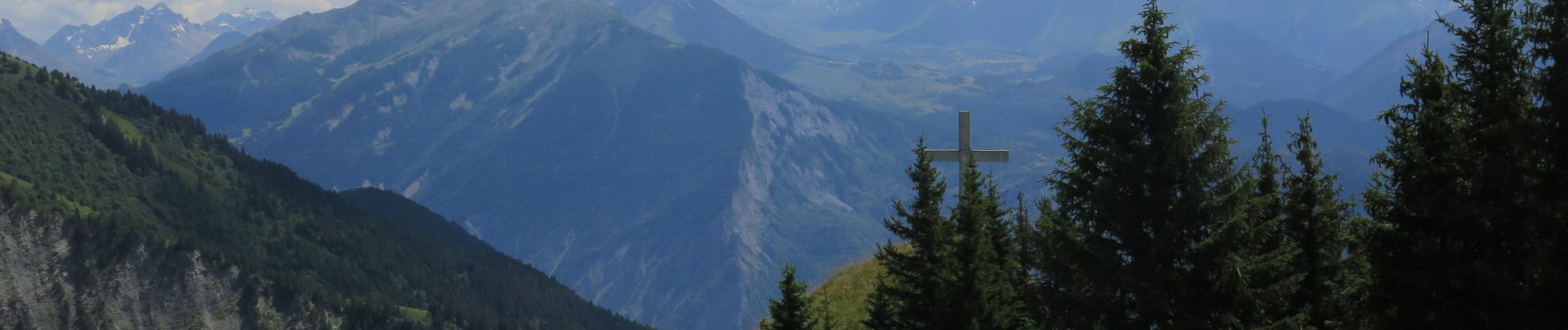 Tocht Stappen La Tour-en-Maurienne - Croix de la platière (croix des têtes sur IGN) - Photo