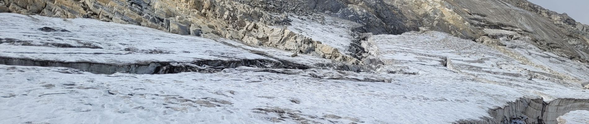 Randonnée Marche Tignes - approche glacière de la cime de la Golette - Photo