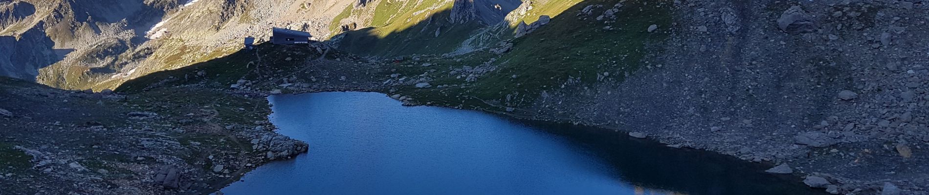 Tour Wandern La Plagne-Tarentaise - Beaufortain: Autour de La Pierra Menta: J3 - Ref de Presset - Ref du Col du Bonhomme - Photo