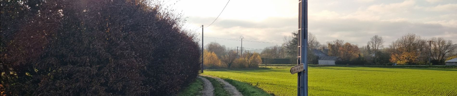 Tour Wandern Mazangé - Bonaventure - Moulin de la Loupe - Photo