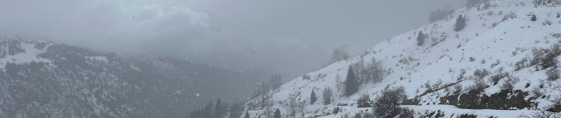 Randonnée  Vaujany - Cressin sous la neige  - Photo