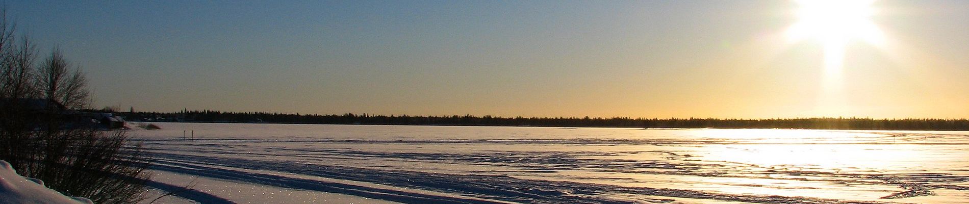 Percorso A piedi Kolari - Äkäslompolo - Ylläsjärvi valaistu reitti - Photo