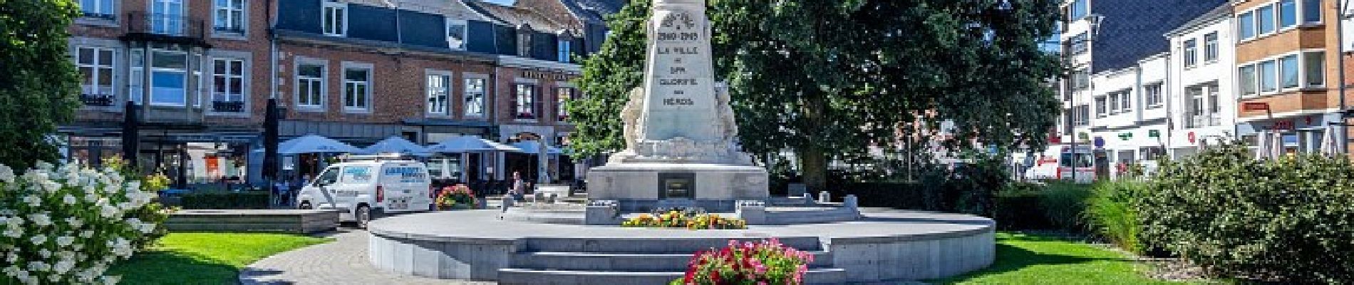 Point d'intérêt Spa - Place du Monument et le monument aux morts - Photo