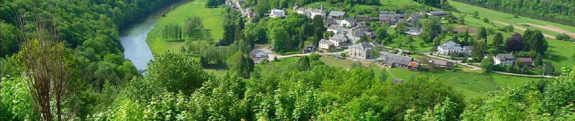 Randonnée Marche Bouillon - De Rochehaut vers Poupehan  - Photo