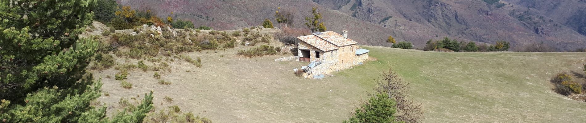 Tocht Stappen La Croix-sur-Roudoule - Pibossan par Leouve et col de Roua - Photo