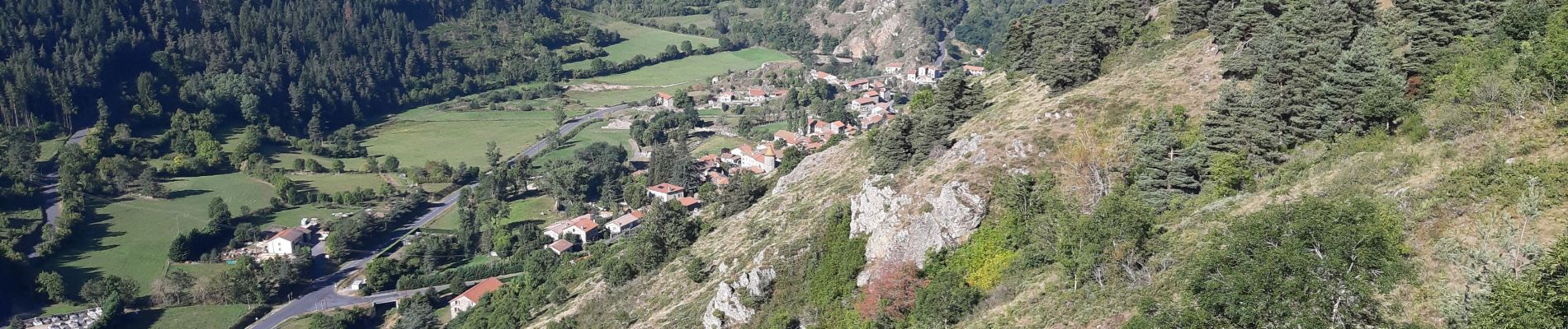 Tour Wandern Goudet - la Draille des muletiers Goudet 43 - Photo