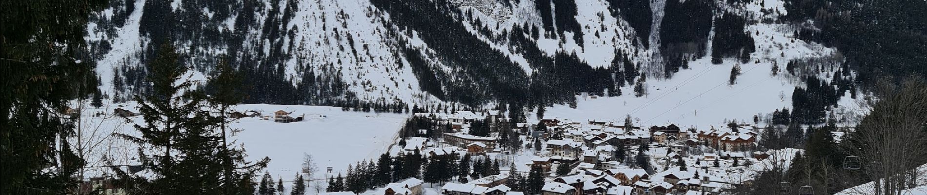 Percorso Racchette da neve Pralognan-la-Vanoise - Pralognan: Fontanettes par la cascade de la Faîche - Photo