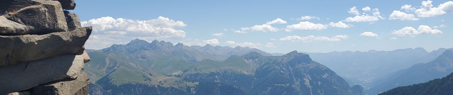 Randonnée Marche Ubaye-Serre-Ponçon - St Vincent les forts montagnette  - Photo