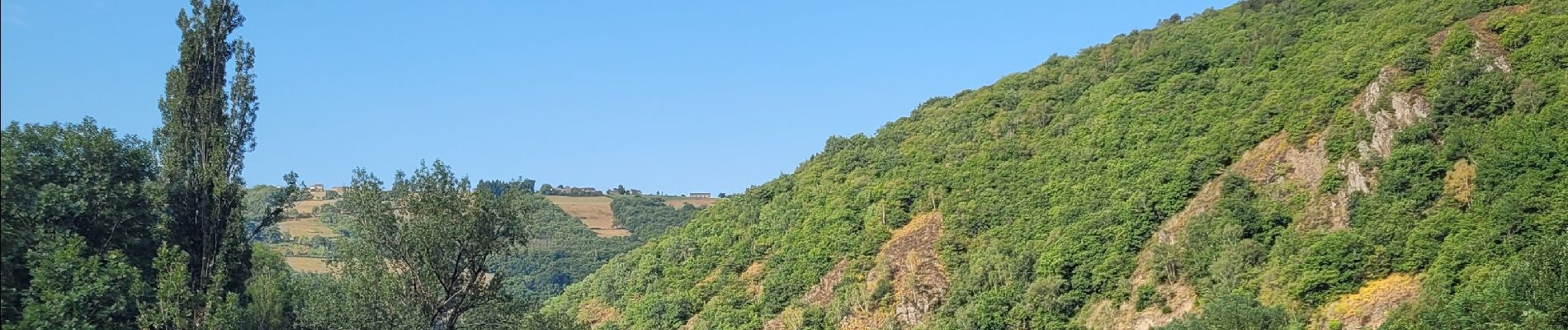 Tocht Stappen Conques-en-Rouergue - grand vabre - vinzelle  - grand vabre - Photo