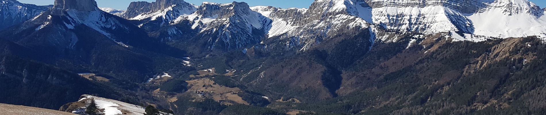 Randonnée Marche Gresse-en-Vercors - Les Rochers des Chaux - Photo