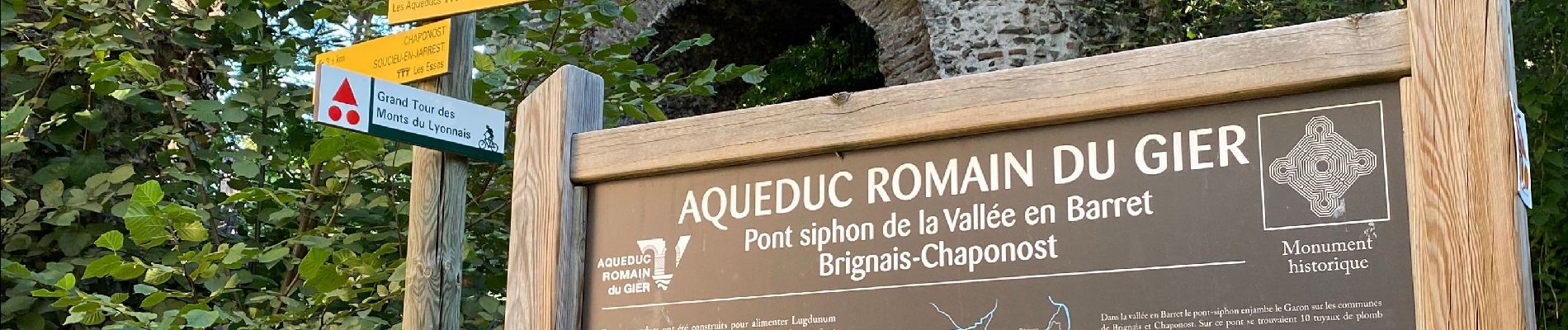 Point d'intérêt Chaponost - aqueduc romain - Photo
