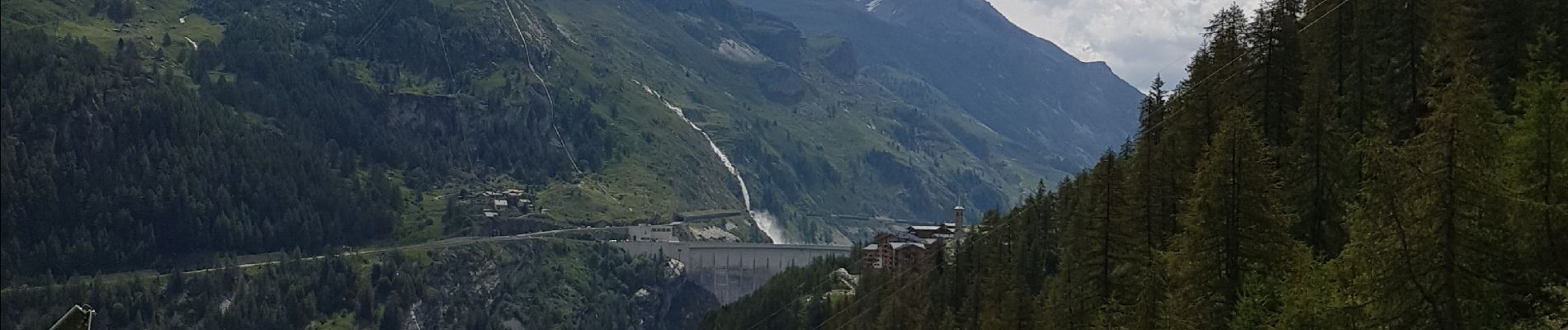 Randonnée Marche Tignes - Les Brevieres depuis Tigned 1800 - Photo