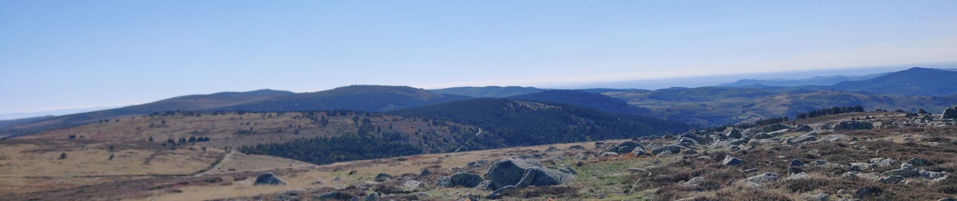 Randonnée Randonnée équestre Mont Lozère et Goulet - 2022-09-20 Rando CVA Lozere Refuge Mont Lozere vers Mas de la Barque - Photo