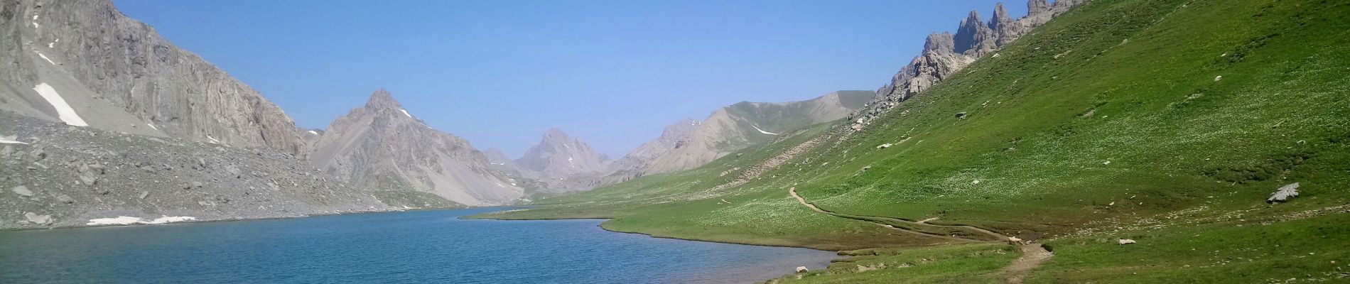 Randonnée Marche Val-d'Oronaye - le lac de l orrenayre col de l arche - Photo