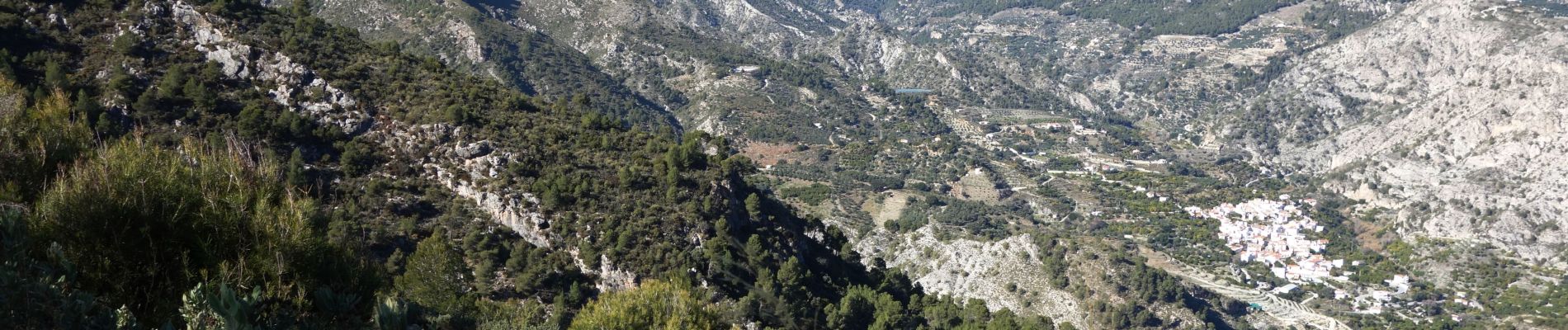 Punto di interesse Los Guájares - vue sur Gujar-Alto - Photo