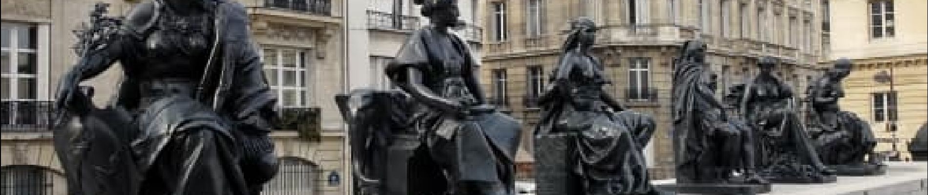Point d'intérêt Paris - Statues des six continents du monde - Photo
