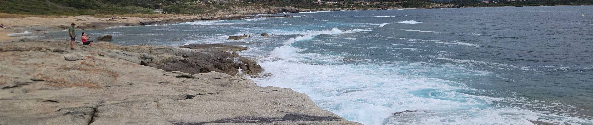 Randonnée Marche Lumio - baie algajo - Photo