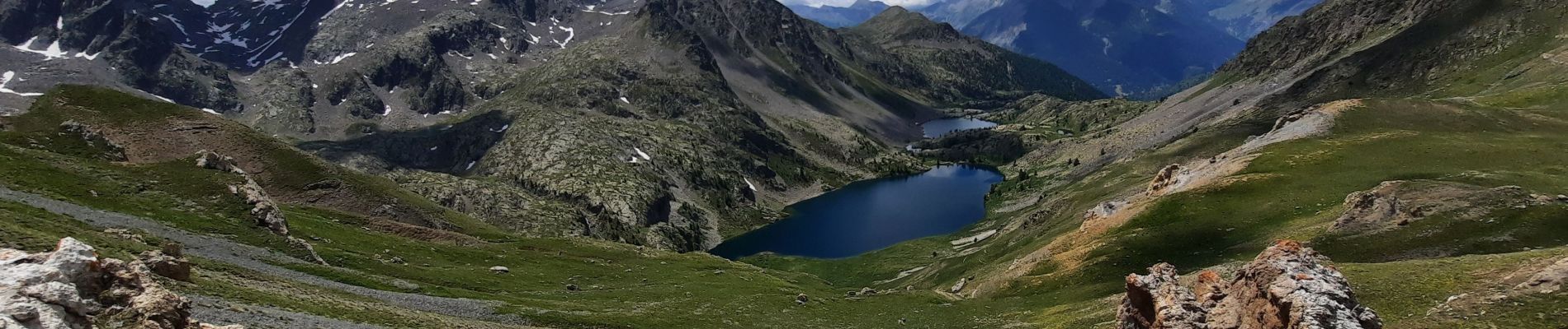 Randonnée Marche Saint-Dalmas-le-Selvage - Refuge de Vens par les Aiguilles de Tortisse - Photo